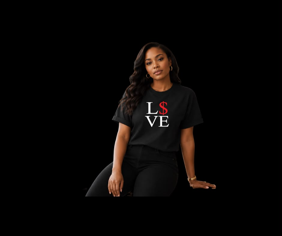 L$VE Tee worn